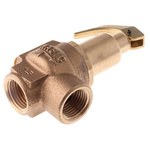 8888 4bar Pressure Relief Valve With Female BSP 1/2 in BSP Female Connection and a BSP 1/2 Exhaust Port