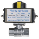 RS PRO Ball type Pneumatic Actuated Valve, BSP 1/4in, 40 bar