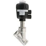 Burkert Angle type Pneumatic Actuated Valve, G 3/4in, 16 bar