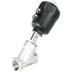Burkert Angle type Pneumatic Actuated Valve, G 2in, 16 bar
