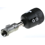 Burkert Angle type Pneumatic Actuated Valve, G 1in, 16 bar