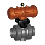 Georg Fischer Ball type Pneumatic Actuated Valve 20mm, 10 bar