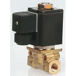 Burkert Solenoid Valve 023897, 2 port(s) , NC, 110 V ac, 1/4in