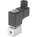 Festo Solenoid Valve VZWD-L-M22C-M-G14-60-V-1P4-4-R1, 2 port(s) , NC, 24 V dc, 1/4in