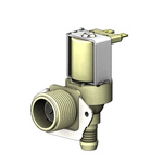 RS PRO Solenoid Valve, 2 port(s) , NC, 230 V ac/dc, 3/4in