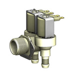 RS PRO Solenoid Valve, 3 port(s) , NC, 230 V ac/dc, 3/4in