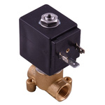 RS PRO Solenoid Valve, 2 port(s) , NC, 24 V, 1/4in