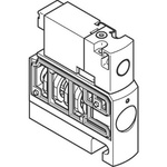 Festo Solenoid Valve CPVSC1-M1HT-D-H-Q4C, 1 port(s) , NC, 24 V dc, 2/2in