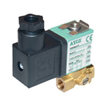 EMERSON – ASCO Solenoid Valve SCG356B002VMS.24/DC, 3 port(s) , NC, 24 V dc, 1/8in