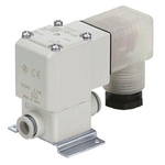 SMC Solenoid Valve VX210HG, 2 port(s) , NC, 24 V dc, 6mm