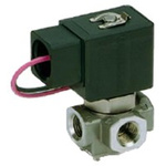 SMC Solenoid Valve VX3130-02N-5DZ1-B, 3 port(s) , NC, 24 V dc, 1/4in
