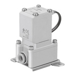 SMC Solenoid Valve VXZ230EG, 2 port(s) , NC, 24 V dc, 12mm