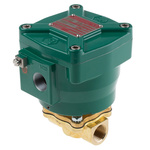 EMERSON – ASCO Solenoid Valve NFETE210C094/115AC, 2 port(s) , NC, 115 V ac, 1/2in
