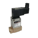 SMC Solenoid Valve VNB211A-F15A-5DZ-Q, 2 port(s) , NC, 24 V dc