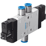Festo Solenoid Valve CPE24-M2H-5J-QS-10, 5 port(s) , 110 V ac, 10mm