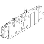 Festo Solenoid Valve CPE24-M3H-5/3ES-3/8, 5 port(s) , 230 V ac, 3/8in