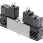 Festo Solenoid Valve VSVA-B-B52-ZH-A2-3AC1, 5 port(s) , 230 V ac, 18mm