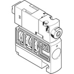 Festo Solenoid Valve CPVSC1-M1LH-K-H-M5C, 1 port(s) , NC, 24 V dc, 3/2in