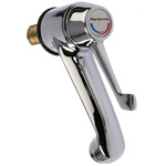 Pegler Yorkshire Chrome Plated Brass Lever Monobloc Mixer Tap, 3/4in