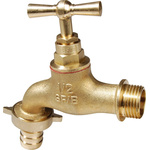 Sferaco Brass Lever Gardening Tap, 1/2in