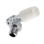 Pegler Yorkshire Chrome Plated Brass 15 mm Compression to 1/2 in BSP Manual Radiator Valve