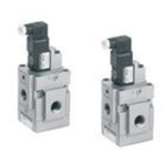 3 Port Solenoid Valve 24VDC 1/2 Inch Body Ported Normally Closed