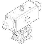 Festo Pneumatic 2 port Actuated Ball Valve - Single Acting, 6 - 8.4bar Operating Pressure