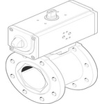 Festo Pneumatic 2 port Actuated Ball Valve - Double Acting, 6 - 8.4bar Operating Pressure