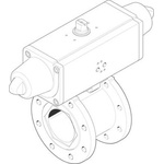 Festo Pneumatic 2 port Actuated Ball Valve - Single Acting, 6 - 8.4bar Operating Pressure