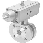 Festo Pneumatic 2 port Actuated Ball Valve - Single Acting, 6 - 8.4bar Operating Pressure