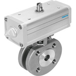 Festo Pneumatic 2 port Actuated Ball Valve - Double Acting, 6 - 8.4bar Operating Pressure