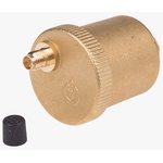 RS PRO Brass 3/8 in BSP Female to 3/8 in BSP Female Automatic Air Vent
