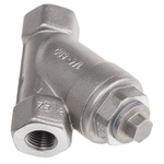 RS PRO, 1/4 in BSP Stainless Steel Y Strainer