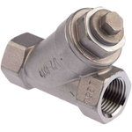RS PRO, 1/2 in BSP Stainless Steel Y Strainer