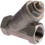 RS PRO, 1 in BSP Stainless Steel Y Strainer