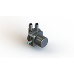RS PRO 6 → 12V 380mbar Direct Coupling Centrifugal Water Pump, 1500 → 2600ml
