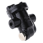 RS PRO 12 bar Iron Inverted Bucket Steam Trap, 1/2 in BSP Female