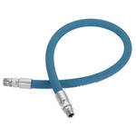 PREVOST 63 bar Blue Rubber Flexible Hose, 41.9mm outer diameter, 2.2m