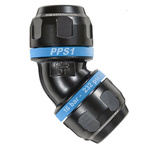 PREVOST 16bar Aluminium Elbow Connector, 32mm outside diameter