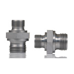 Parker Hydraulic Straight Threaded Adaptor G 3/8 Male to G 1/2 Male, 8-6HMK4S
