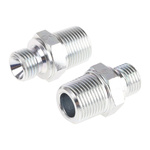 Parker Hydraulic Straight Threaded Adaptor G 1/4 to R 3/8 Male, 4-6F3MK4S