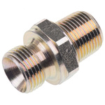 Parker Hydraulic Straight Threaded Adaptor G 3/8 to R 3/8 Male, 6-6F3MK4S