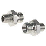 Parker Hydraulic Straight Threaded Adaptor G 1/2 to R 1/2 Male, 8-8F3MK4S