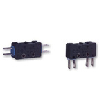 83132030 | Crouzet SPDT Plunger Microswitch, 6 A, Solder/Quick Connect Terminal