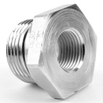 Parker Hydraulic Straight Threaded Reducer G 3/4 Male to G 3/8 Female, RI3/4EDX3/8CF