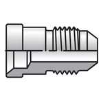 Parker Hydraulic Straight Threaded Reducer UNF 1 1/16-12 Female to UNF 7/16-20 Male, 12-4 TRTX-S