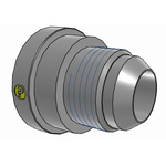 Parker Hydraulic Straight Threaded Reducer UNF 1 5/8-12 Female to UNF 1 1/16-12 Male, 20-12TRTXS