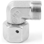 Parker Hydraulic Swivel Nut Elbow 12 mm to 12 mm, EW12LCF