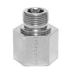 Parker Hydraulic Straight Threaded Reducer G 3/8 to G 1/4, RI3/8X1/4CFX