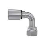 Parker Crimped Hose Fitting 3/8 in Hose to ORFS, 1J548-6-6